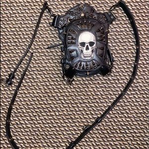 THIGH LEATHER BAG. Like a Fanty Leg bag